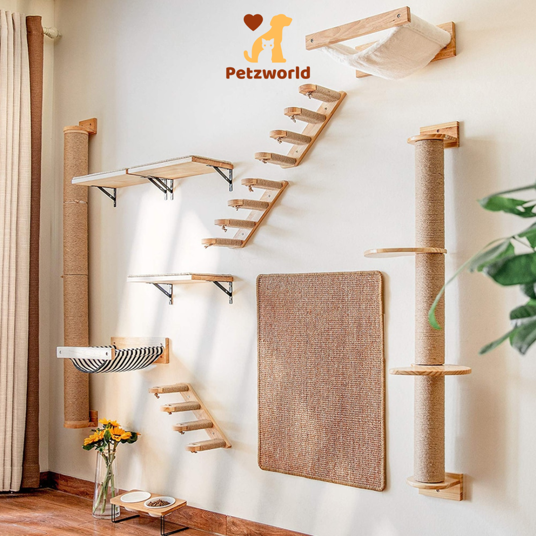 Wall Mounted Kitty Paradise