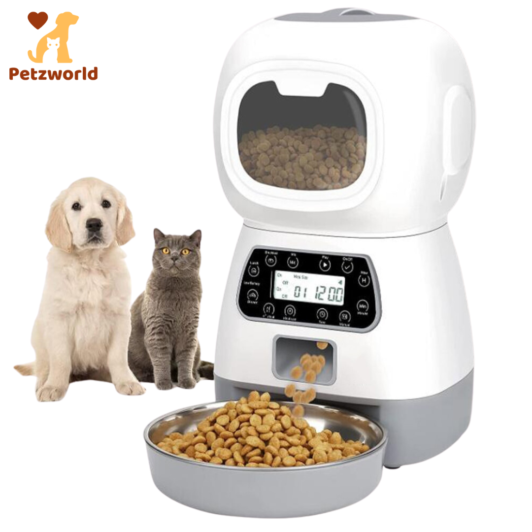 Smart Automatic Feeder for Dogs and Cats