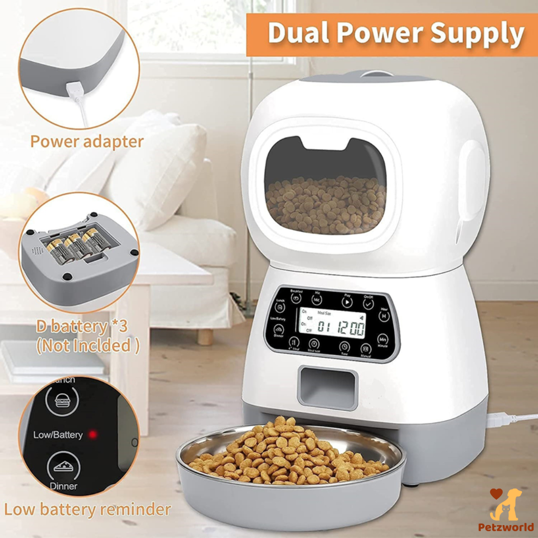 Smart Automatic Feeder for Dogs and Cats